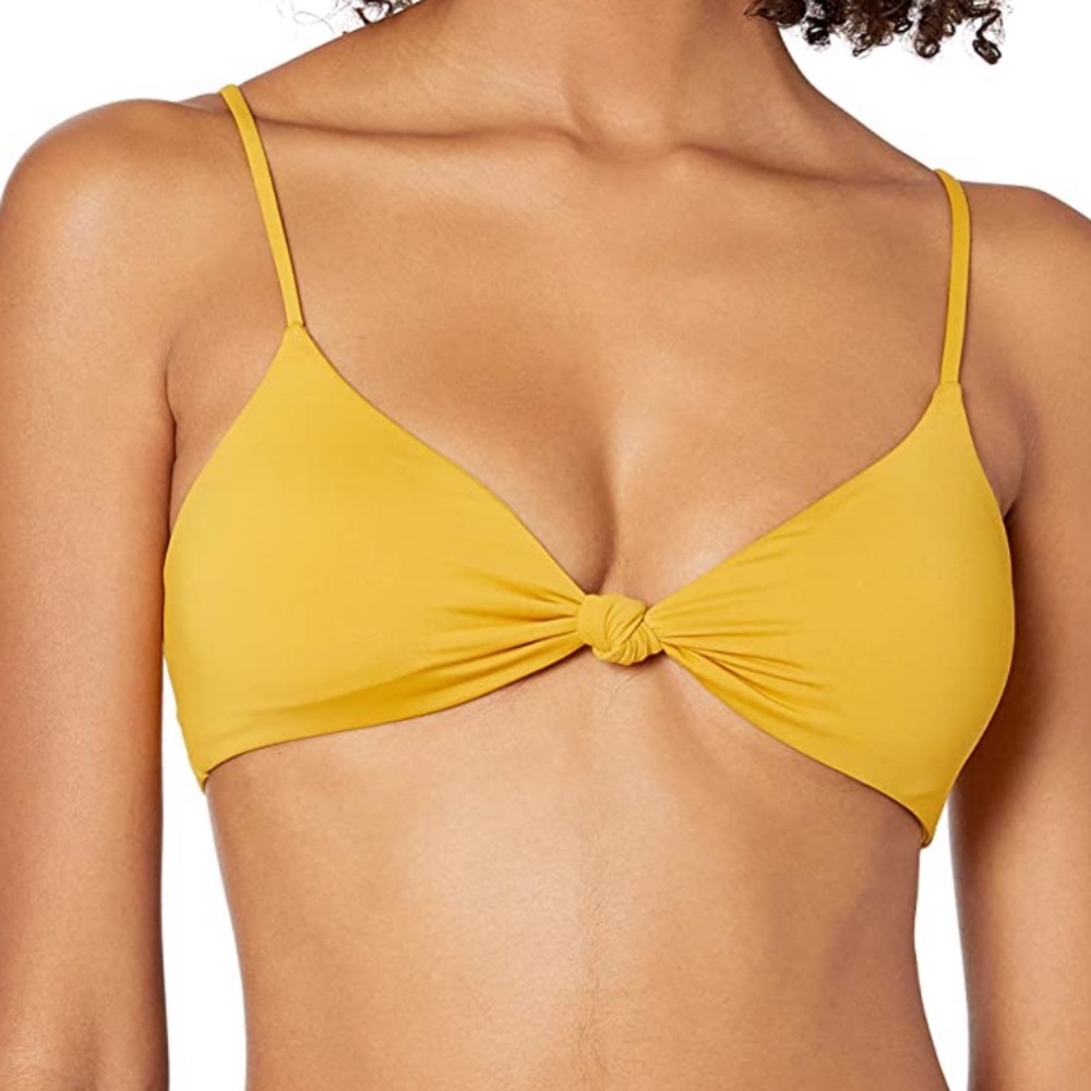 O'NEILL Knot Tie Front Triangle Bikini Top